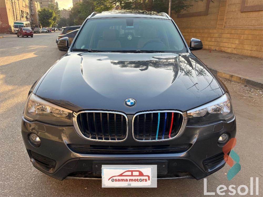 بي ام دبليو x3 اوتوماتك مستعملة رمادي داكن موديل 2016