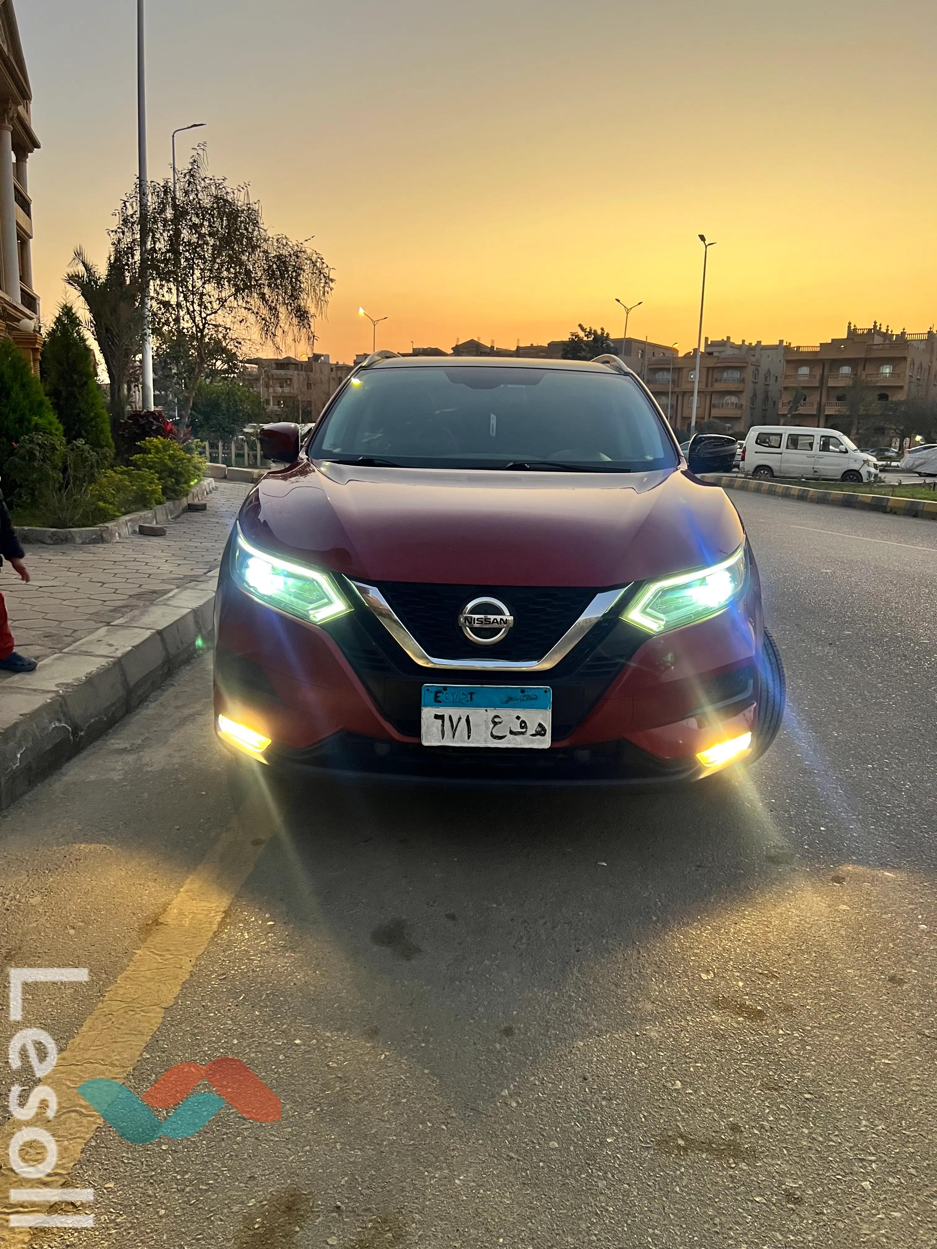 نيسان قشقاي اوتوماتك مستعملة نبيتي موديل 2020 - صورة 3