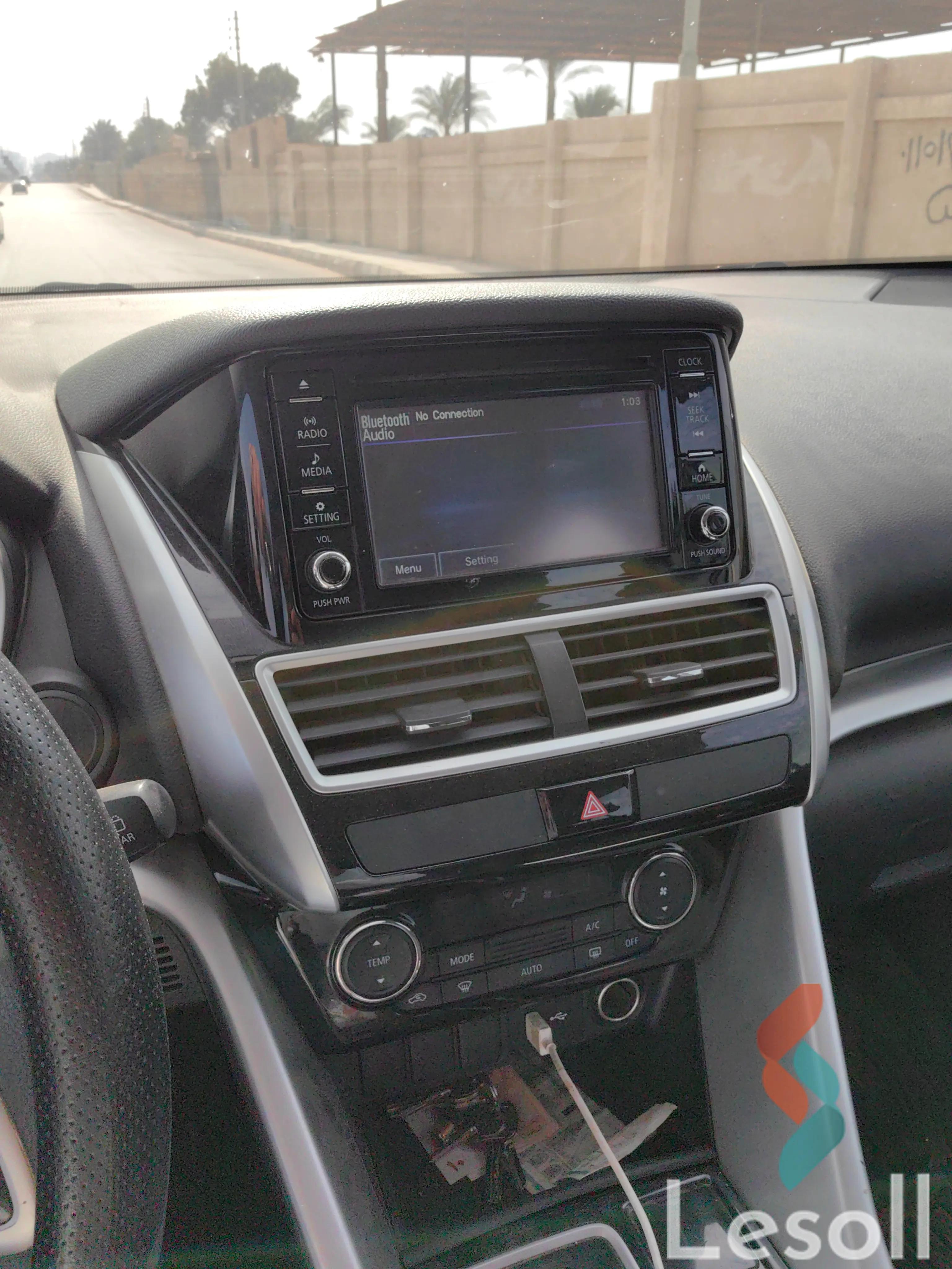 ميتسوبيشي إكليبس اوتوماتك مستعملة فضي موديل 2018