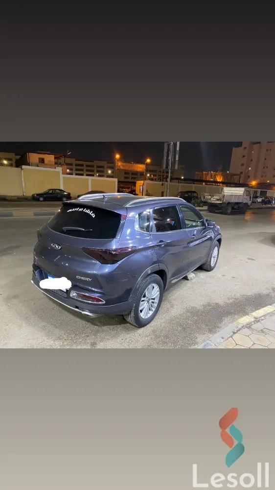 شيري تيجو 7 اوتوماتك مستعملة رمادي داكن موديل 2021 - صورة 3