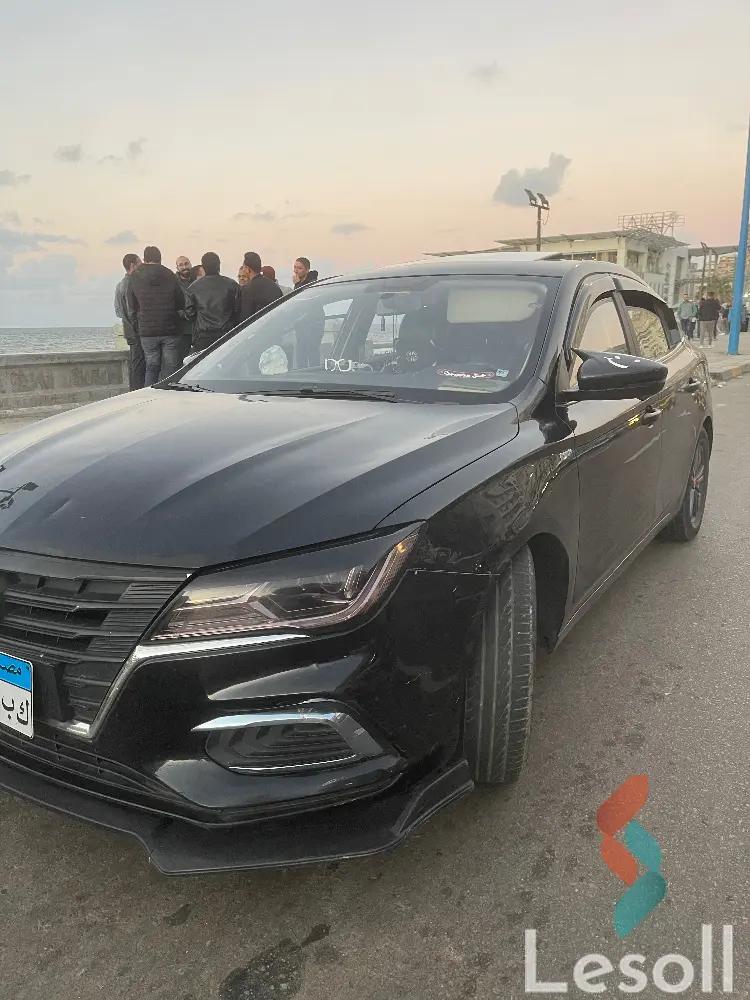 MG 5 automatic used black model 2022