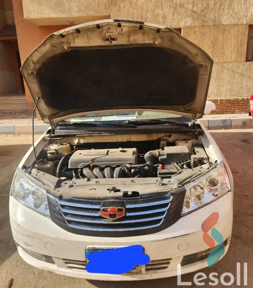 جيلي إمجراند 7 مانيوال مستعملة أبيض موديل 2014