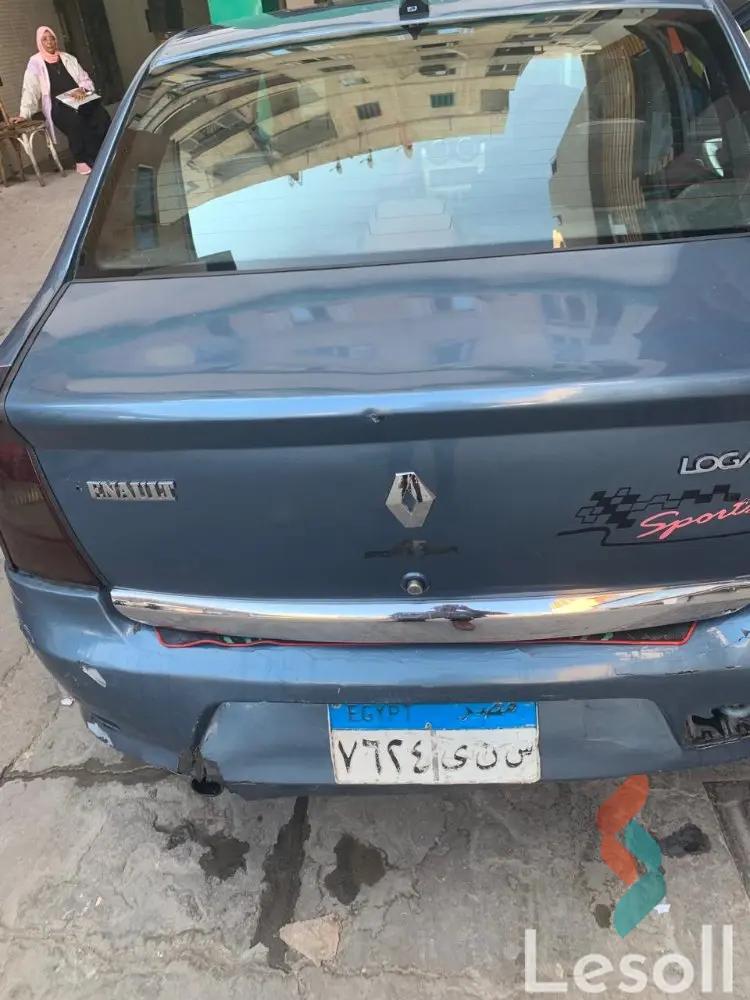 رينو لوجان اوتوماتك مستعملة فضي موديل 2014 - صورة 2