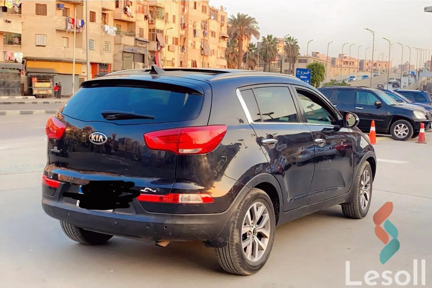 كيا سبورتاج مانيوال مستعملة أسود موديل 2016