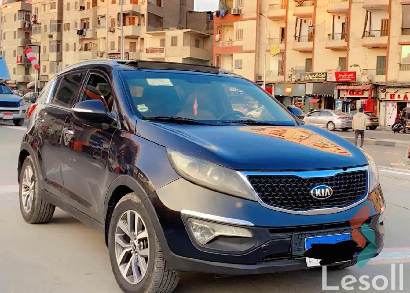 كيا سبورتاج مانيوال مستعملة أسود موديل 2016 - كل الصور