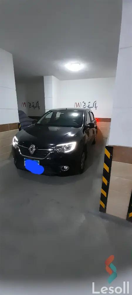 رينو لوجان اوتوماتك مستعملة أسود موديل 2019 - صورة 2
