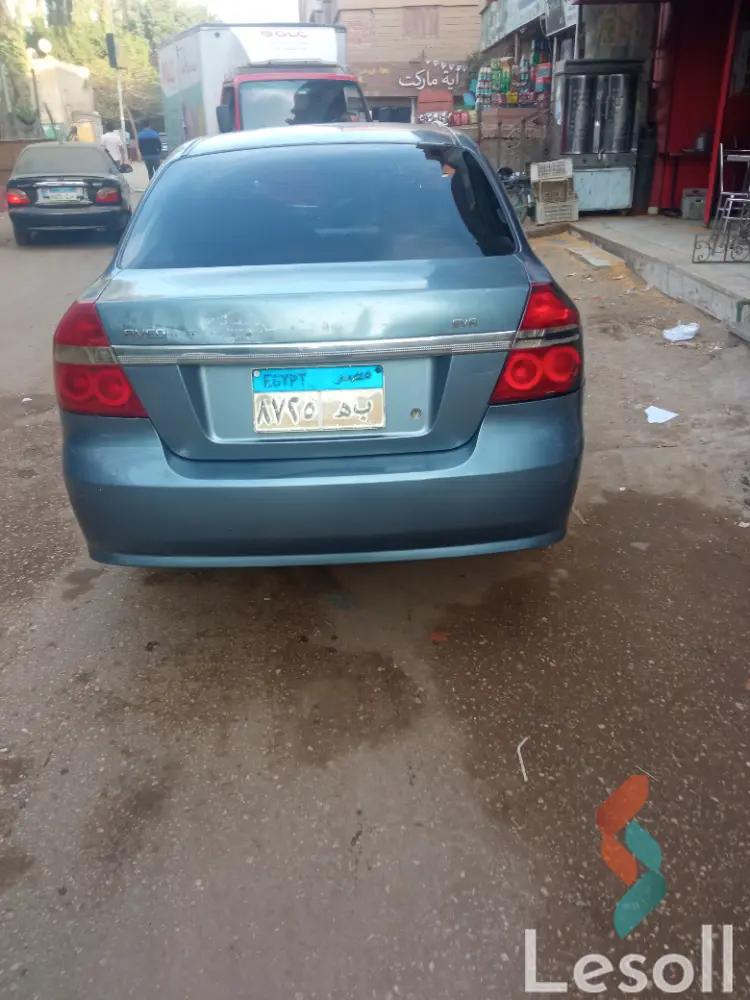 شيفروليه افيو مانيوال مستعملة أزرق سماوي موديل 2012 - صورة 4