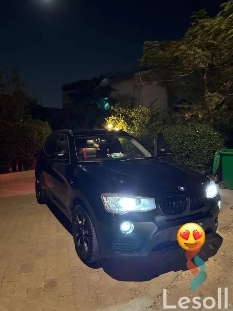 بي ام دبليو x3 اوتوماتك مستعملة أسود موديل 2016