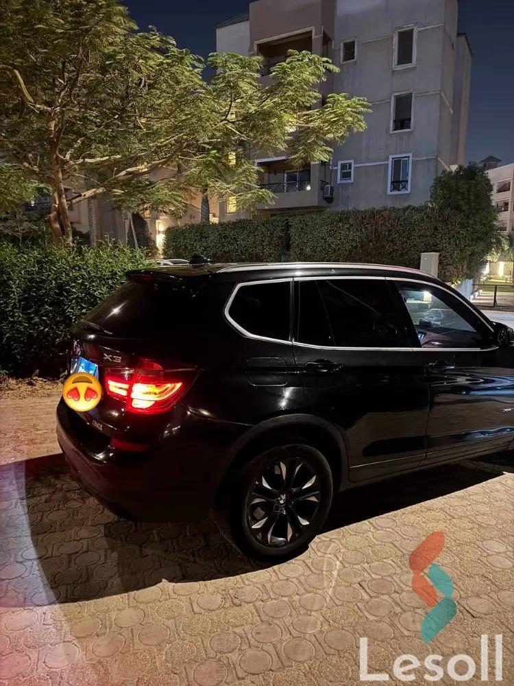 بي ام دبليو x3 اوتوماتك مستعملة أسود موديل 2016