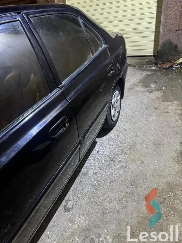 هيونداي فيرنا مانيوال مستعملة أسود موديل 2007 - كل الصور