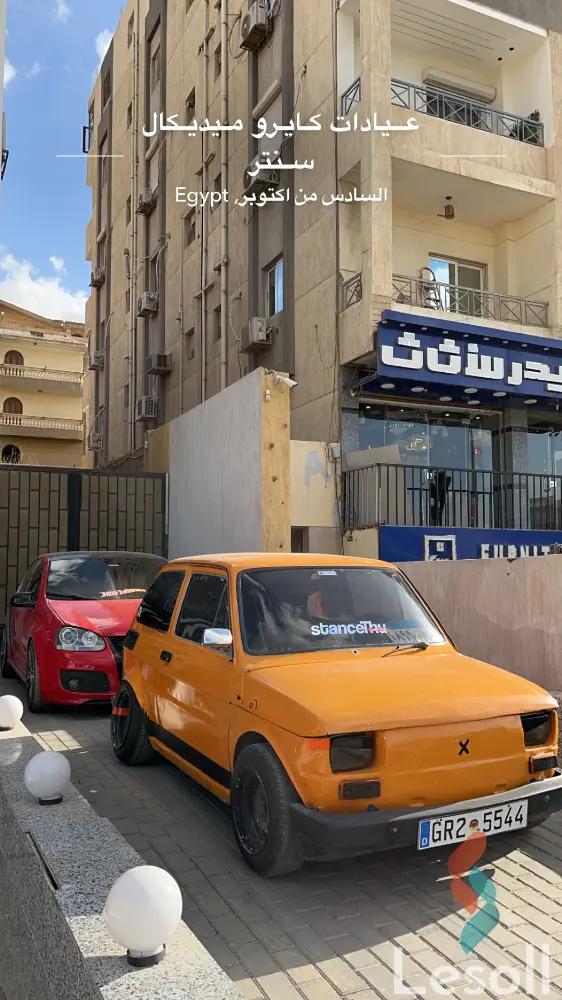 فيات فيات 500 مانيوال مستعملة برتقالي موديل 1992 - صورة 4