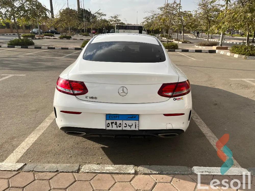 مرسيدس بنز ١٨٠ سي اوتوماتك مستعملة أبيض موديل 2018