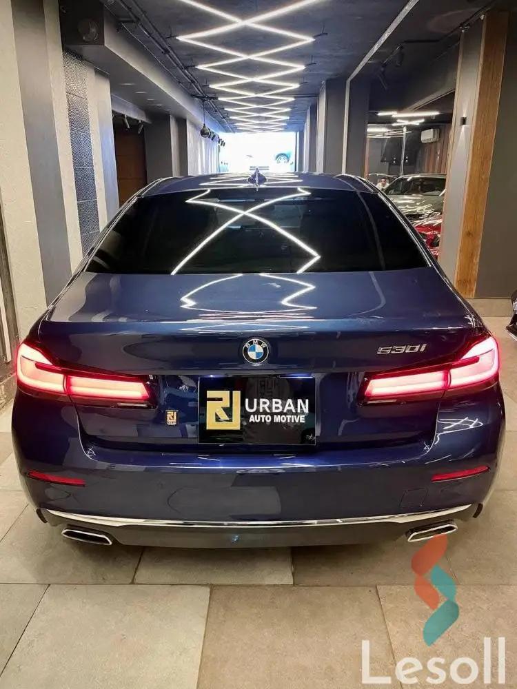 بي ام دبليو 530i اوتوماتك مستعملة أزرق موديل 2023