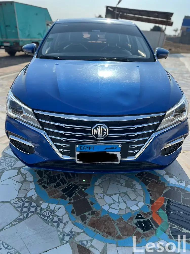 MG 5 automatic used blue model 2022