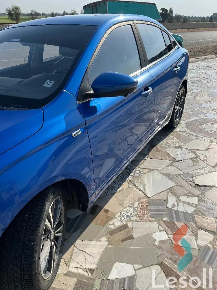 MG 5 automatic used blue model 2022