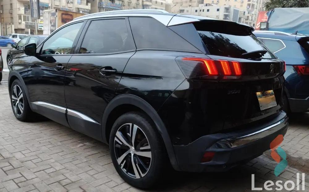 بيجو 3008 اوتوماتك مستعملة أسود موديل 2019 - كل الصور