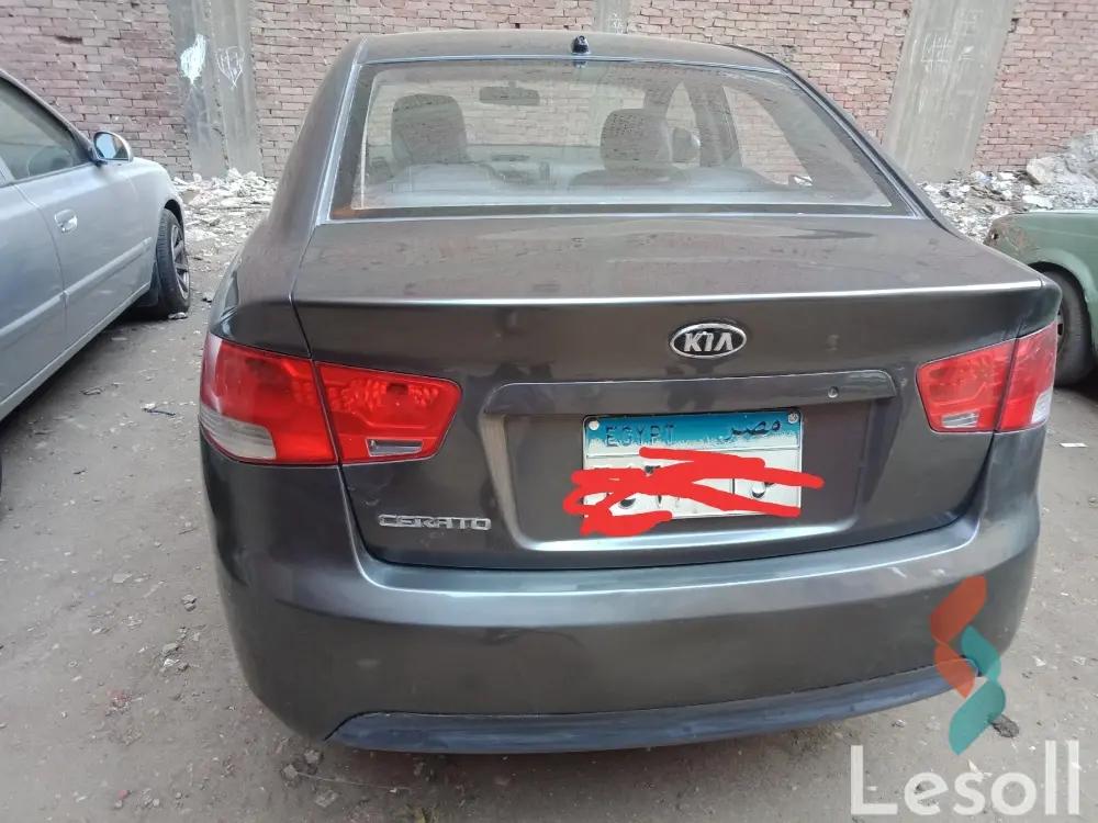 كيا سيراتو اوتوماتك جديدة فضي موديل 2013