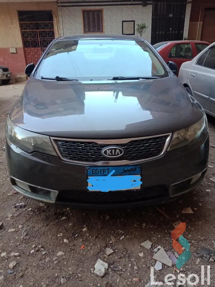 كيا سيراتو اوتوماتك جديدة فضي موديل 2013