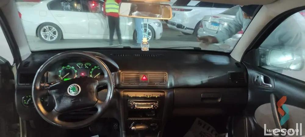 سكودا أوكتافيا اوتوماتك مستعملة أخضر موديل 2003 - كل الصور