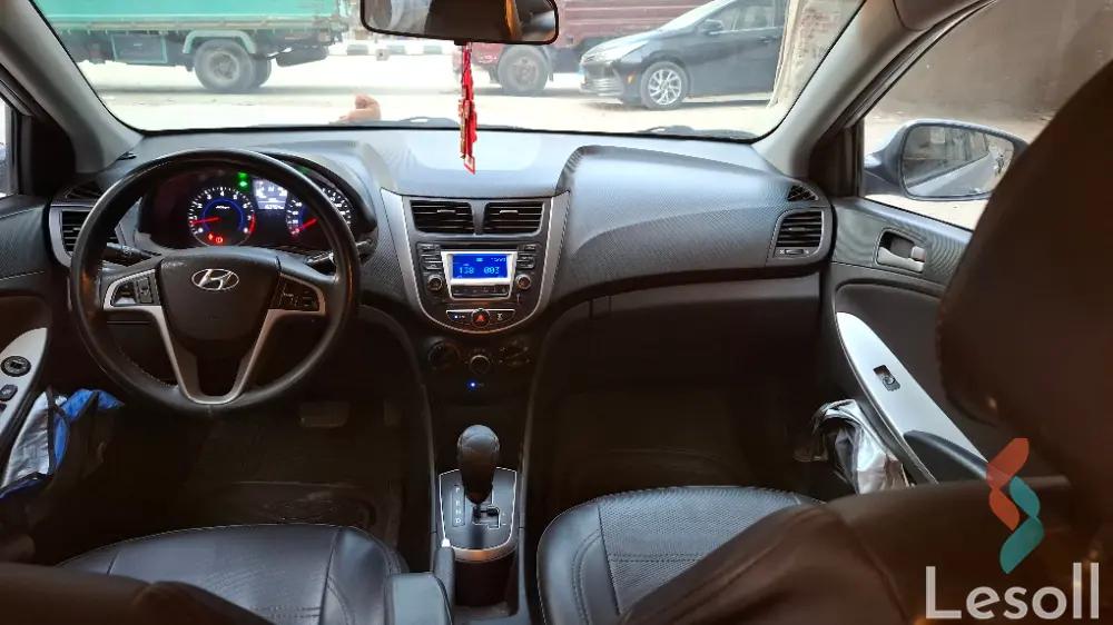 هيونداي أكسنت اوتوماتك مستعملة فضي موديل 2017