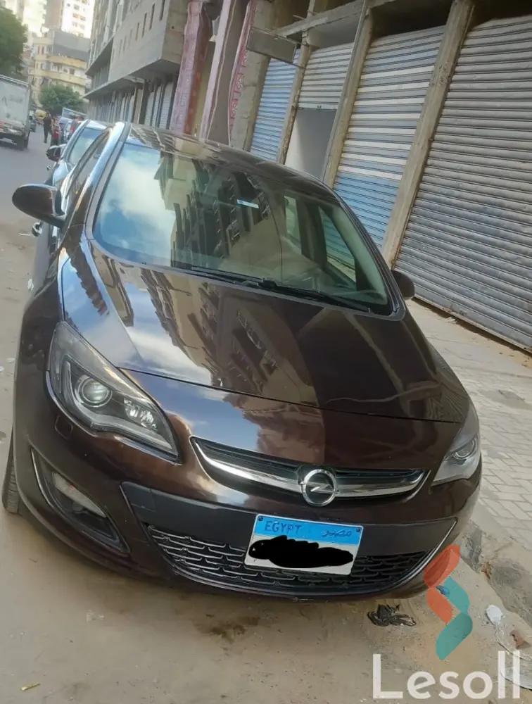 أوبل أسترا اوتوماتك مستعملة بني موديل 2018