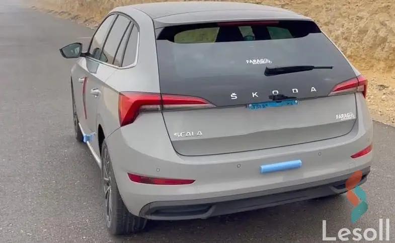 سكودا سكالا اوتوماتك مستعملة فضي موديل 2022 - كل الصور