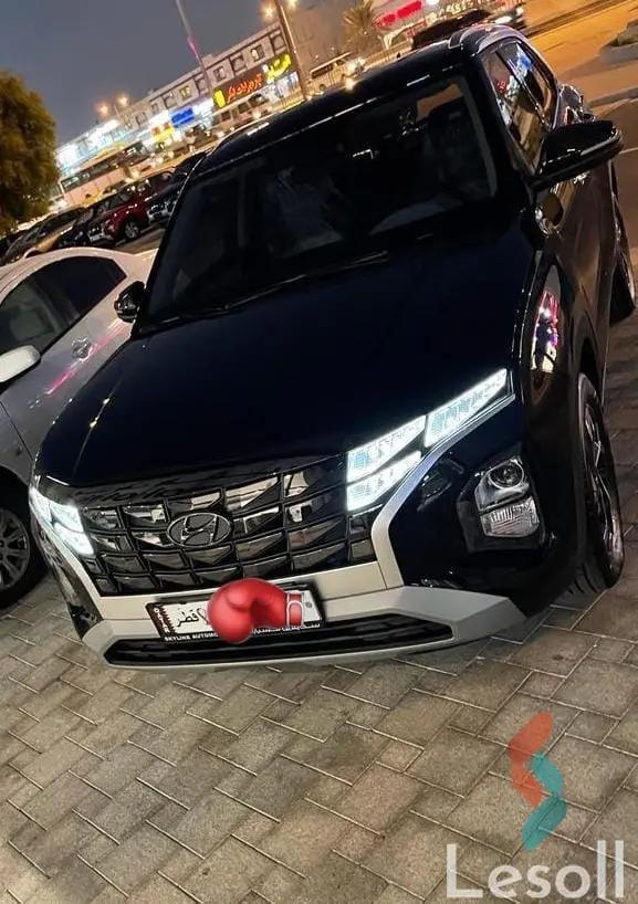 هيونداي كريتا اوتوماتك مستعملة أسود موديل 2023 - كل الصور