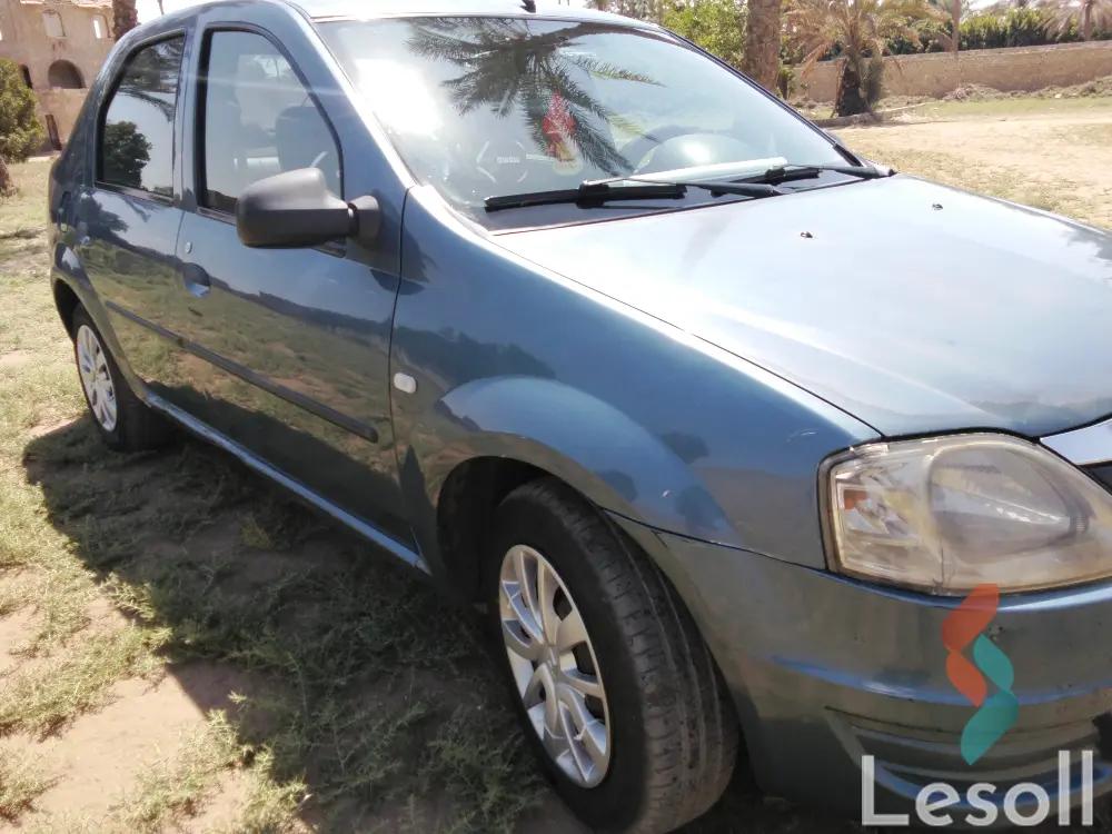 رينو لوجان مانيوال مستعملة أزرق سماوي موديل 2011 - صورة 2