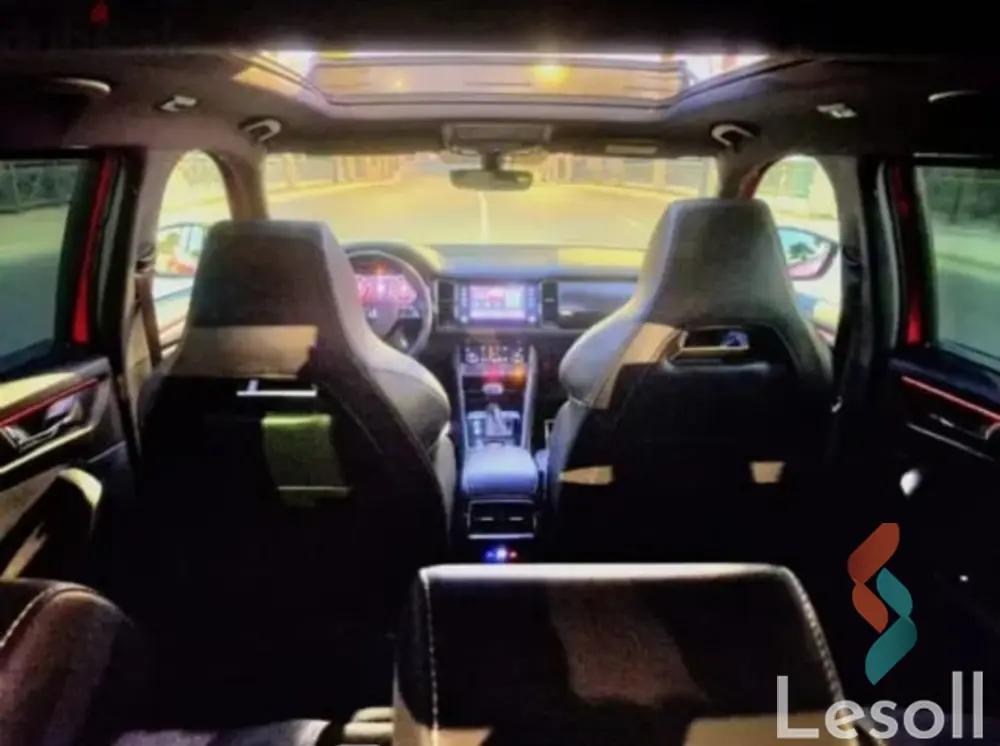 سكودا كودياك مانيوال مستعملة أحمر موديل 2019