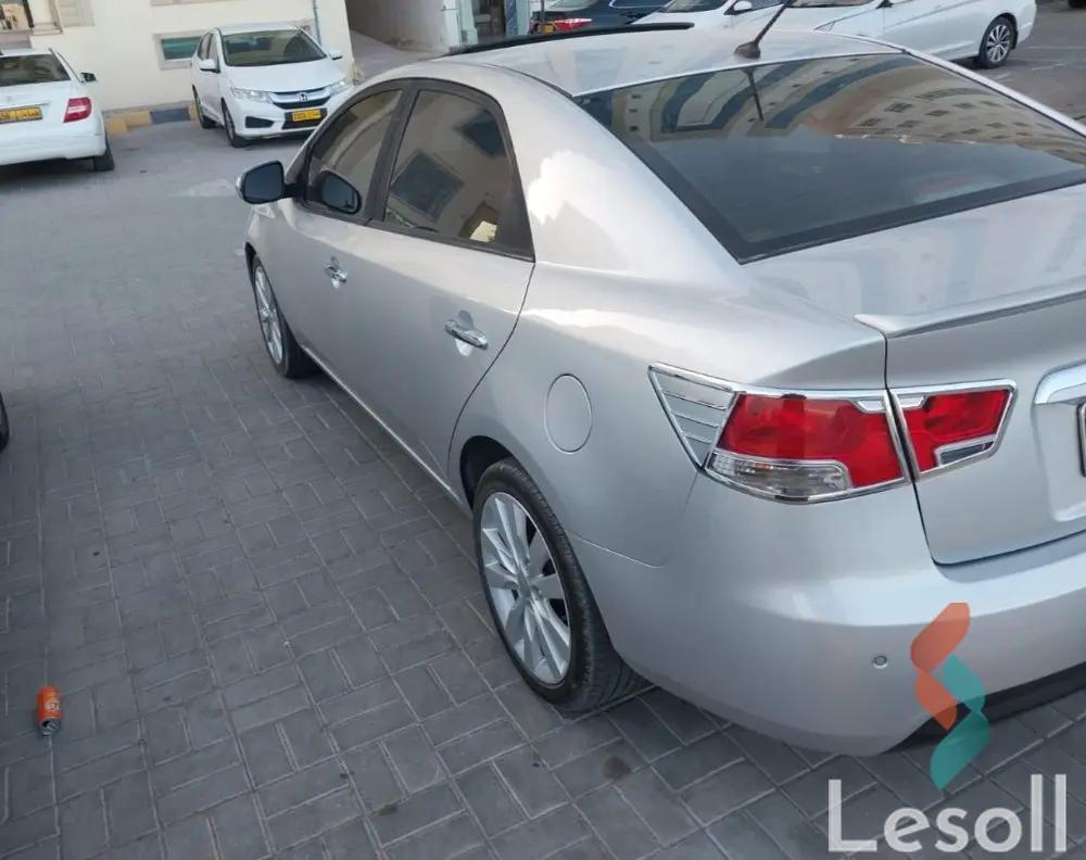 كيا سيراتو اوتوماتك مستعملة فضي موديل 2012