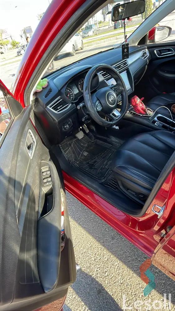 ام جى 5 اوتوماتك مستعملة أحمر موديل 2022 - كل الصور