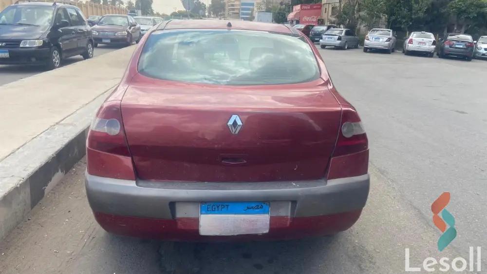 رينو ميجان اوتوماتك مستعملة أحمر موديل 2005
