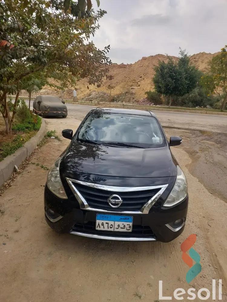 نيسان صني اوتوماتك مستعملة أسود موديل 2018 - الصورة الرئيسية