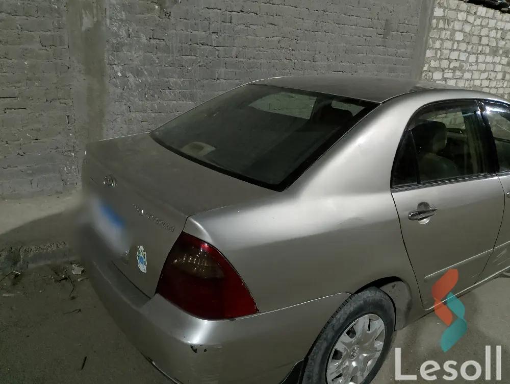 تويوتا كورولا اوتوماتك مستعملة فضي موديل 2007 - صورة 4