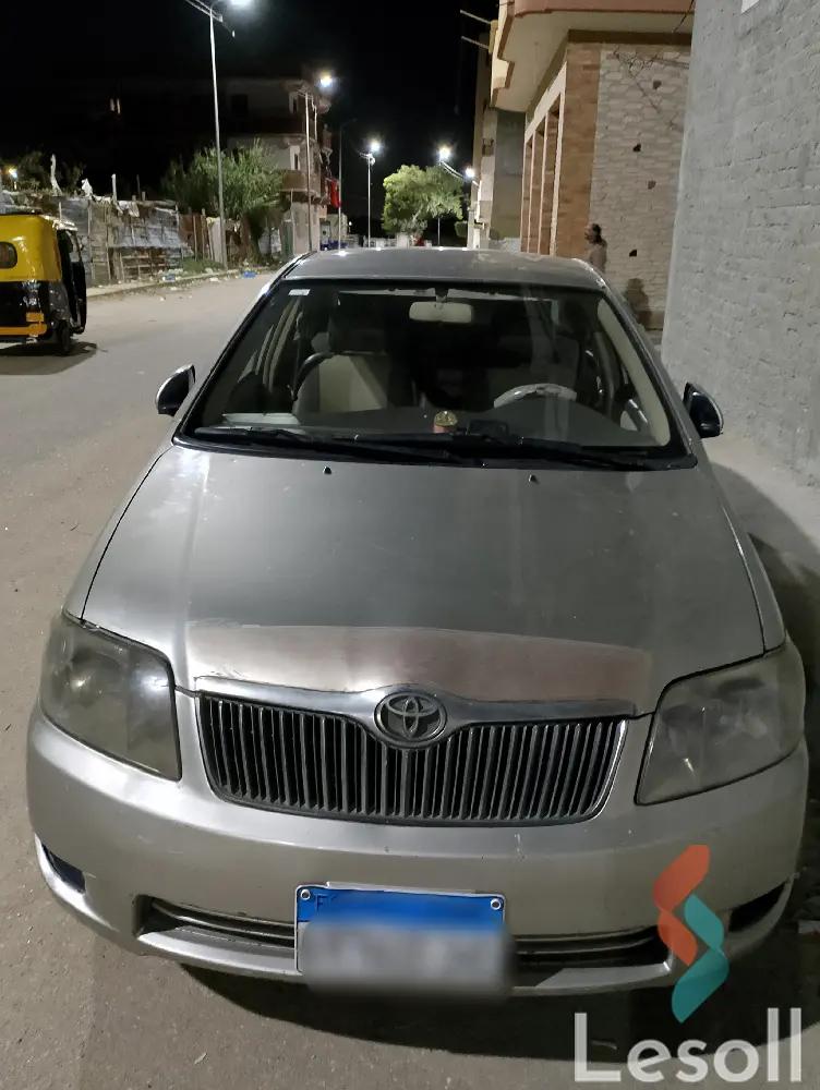 تويوتا كورولا اوتوماتك مستعملة فضي موديل 2007 - صورة 2