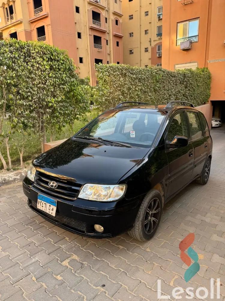 هيونداي ماتريكس اوتوماتك مستعملة أسود موديل 2006 - الصورة الرئيسية