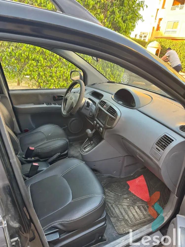 هيونداي ماتريكس اوتوماتك مستعملة أسود موديل 2006 - صورة 4