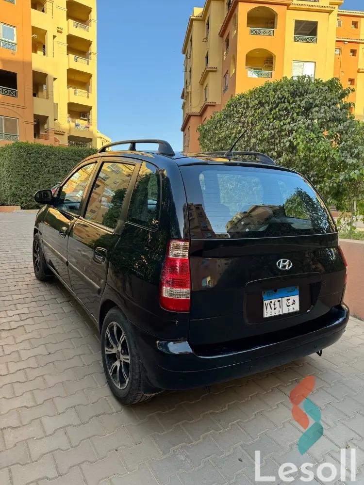 هيونداي ماتريكس اوتوماتك مستعملة أسود موديل 2006 - كل الصور