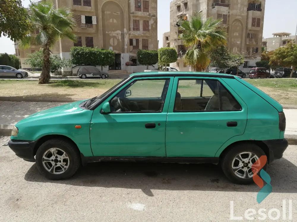 سكودا فيلسيا مانيوال مستعملة أخضر موديل 1995
