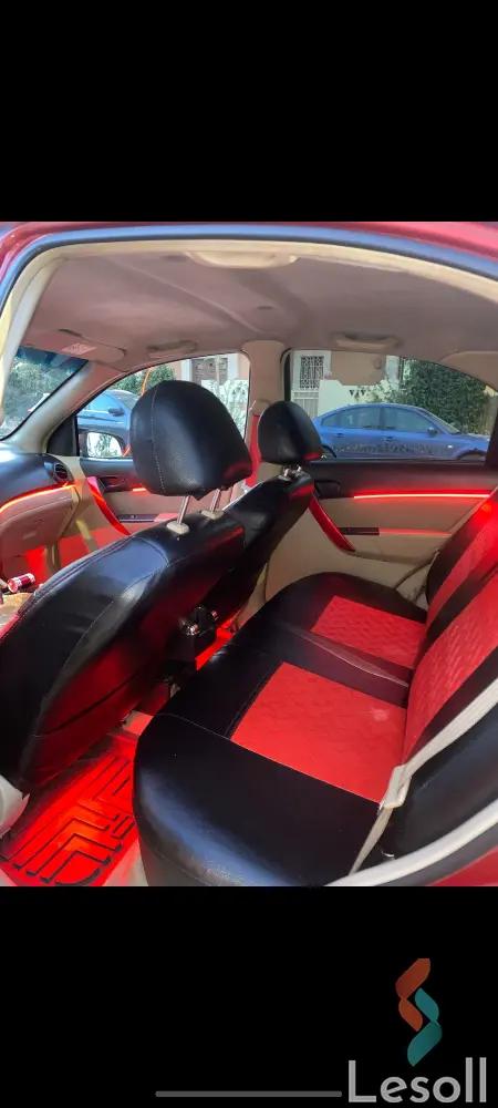 شيفروليه افيو اوتوماتك مستعملة أحمر موديل 2019 - صورة 3