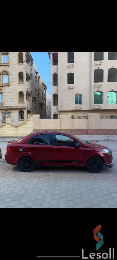 شيفروليه افيو اوتوماتك مستعملة أحمر موديل 2019 - كل الصور