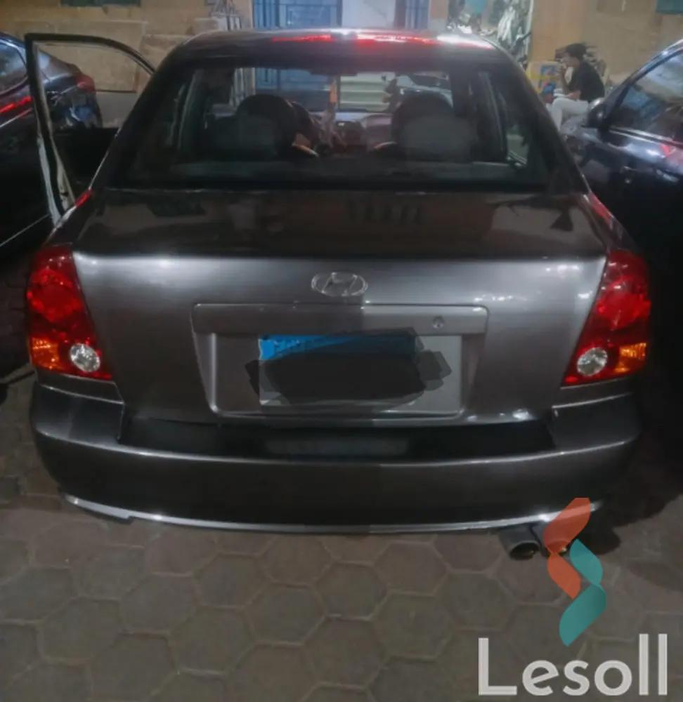 هيونداي فيرنا اوتوماتك مستعملة فضي موديل 2007