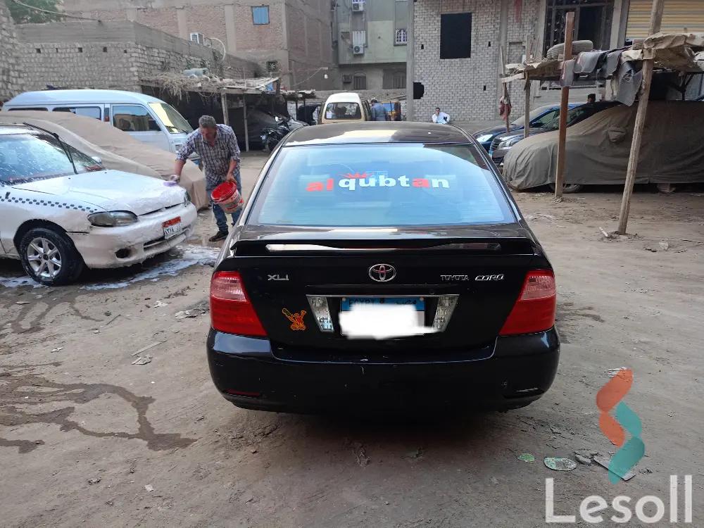تويوتا كورولا اوتوماتك مستعملة أسود موديل 2007 - كل الصور