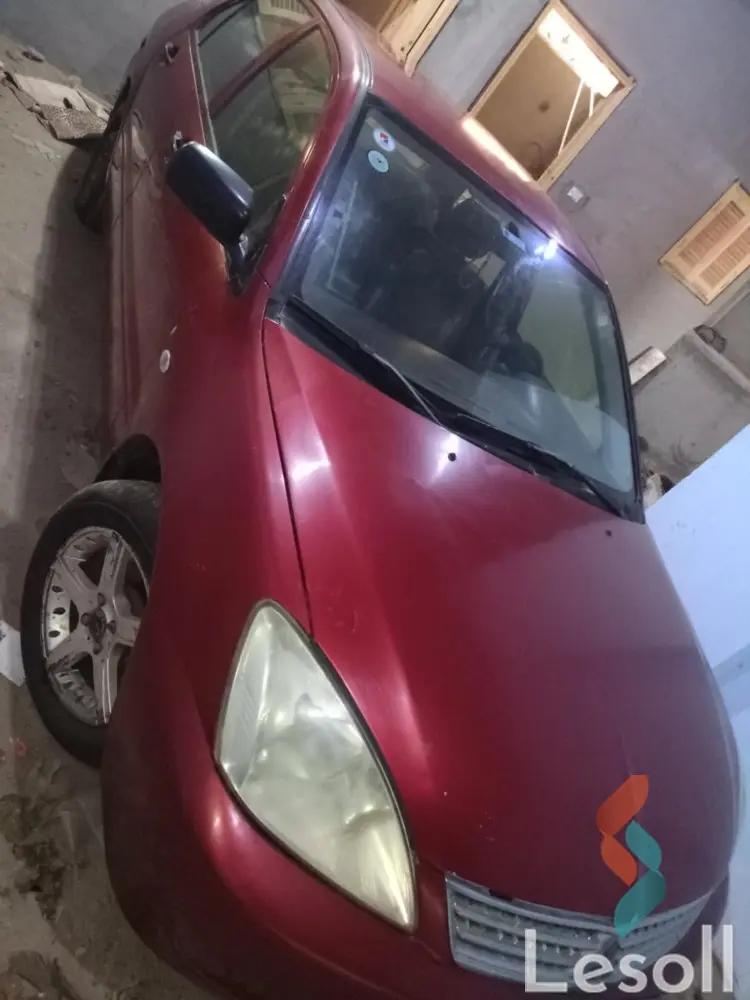 ميتسوبيشي لانسر اوتوماتك مستعملة أحمر موديل 2007