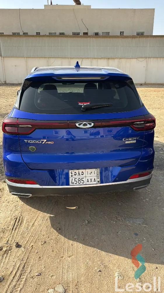 شيري تيجو 7 بلس اوتوماتك مستعملة أزرق موديل 2022 - صورة 2