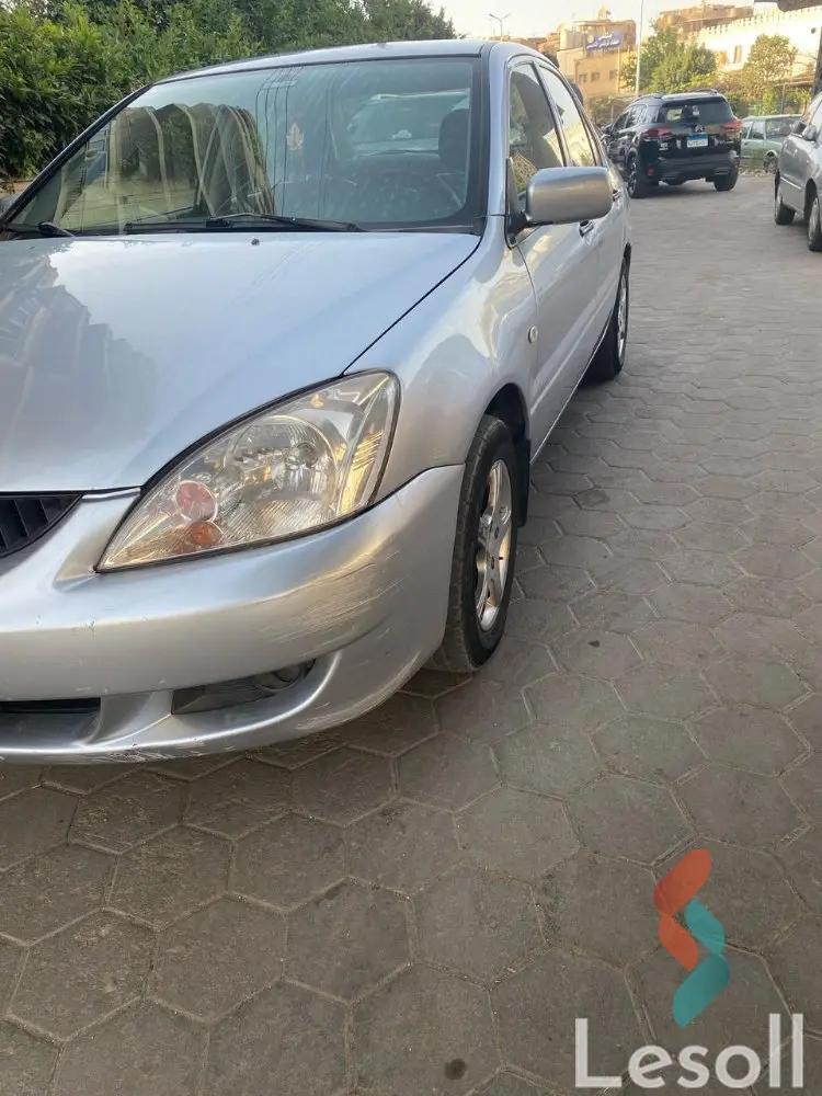 Mitsubishi lancer automatic used silver model 2007 - Image 4