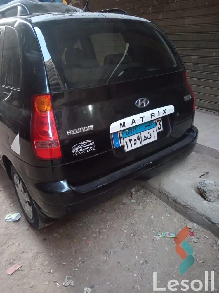 هيونداي ماتريكس اوتوماتك مستعملة أسود موديل 2006