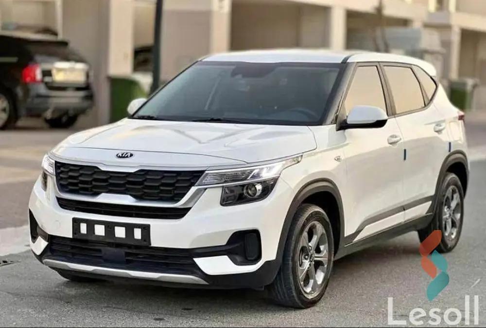 كيا سلتوس اوتوماتك مستعملة أبيض موديل 2022 - الصورة الرئيسية