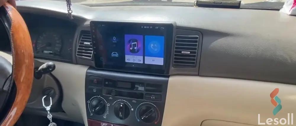 تويوتا كورولا اوتوماتك مستعملة كحلي موديل 2001 - صورة 4