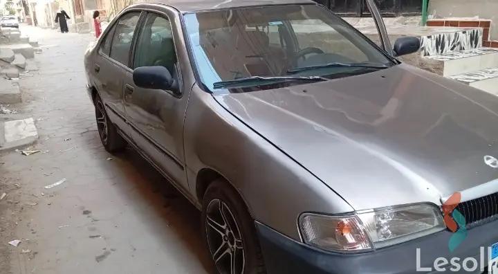 نيسان صني مانيوال مستعملة بني موديل 1999